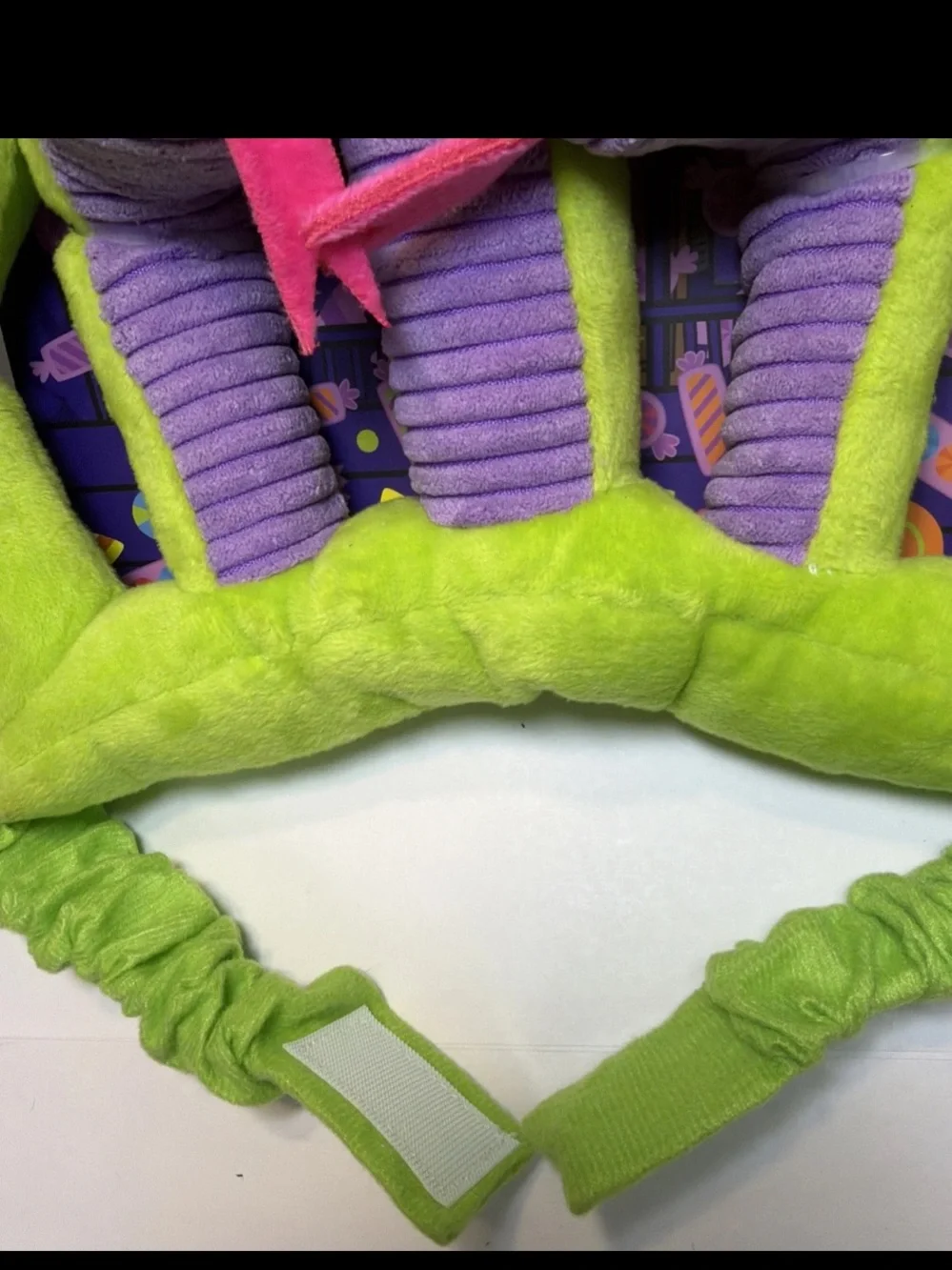 BARK Box Howl-O-Ween Party Wearable Medusa Snakes Crown Dog Toy Halloween S/M